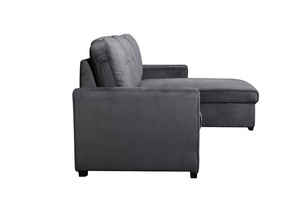 뜨거운 판매 l 모양 소파 recliners 거실 소파 서쪽 느릅 나무 trundle 소파 슬리퍼 홈 - Product Image 2