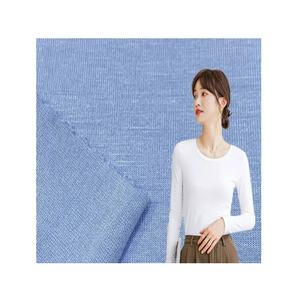 Özel renk 230Gsm 47 viskon 47 pamuk 6 Spandex kumaş 4Way streç kumaş <span class=keywords><strong>Rayon</strong></span> elastan Jersey <span class=keywords><strong>Rayon</strong></span> kumaş - Product Image 1