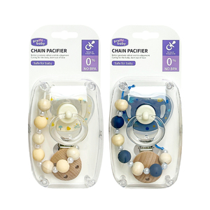 Sucette pour bébé en PP de qualité alimentaire, portable, sans BPA, ultra douce et moelleuse, tétine pour lait maternel pour 0-12 mois - Product Image 4