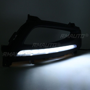 2pcs Car <b>LED</b> Daytime Running <b>Lights</b> DRL Fog Lamp Fog <b>Light</b> <b>Cover</b> for Kia K5 Optima 2011 2012 2013 - Product Image 3