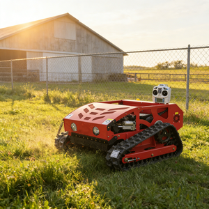 Livraison rapide - Tondeuse à gazon à braquage zéro toutes saisons avec lame de poussée pour la coupe de l'herbe et le déneigement des allées - Product Image 4