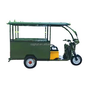 รถจักรยานยนต์สามล้อไฟฟ้าสำหรับการรับของผู้ใหญ่รถตุ๊กตุ๊กมอเตอร์ไซด์ไฟฟ้าสามล้อจากกรุงเทพฯ - Product Image 1