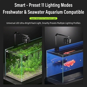Lampada LED per <span class=keywords><strong>Acquario</strong></span> JSD DR-F090 a Spettro Completo con Zoom, Controllo APP, Raffreddamento in Alluminio per Acquari d'Acqua Dolce e Salata, Piante e Arowana - Product Image 6