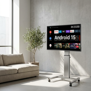 Smart TV Portátil Blanco con Android 15, Pantalla Táctil, Procesador RK3588, 8GB de RAM, 256GB de ROM, Personalizable con Tamaños a Medida, Sistema Inteligente - Product Image 1