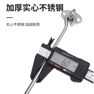 Zhan Han. Pestillo para Puerta Levi's Poem, Acero Inoxidable, Negro Cepillado, Moderno y Sencillo, para Puertas y Ventanas de Madera - Product Image 3