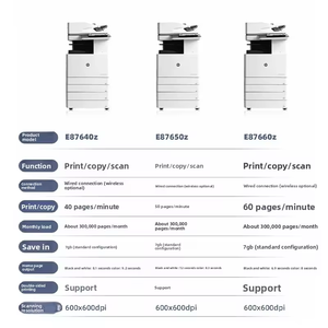 H-P Color <span class=keywords><strong>LaserJet</strong></span> Enterprise <span class=keywords><strong>MFP</strong></span> E87640dn E87650z E87660z |   Stampante Commerciale A3 ad Alta Velocità con Funzioni di Copia, Scansione e Fax - Product Image 6