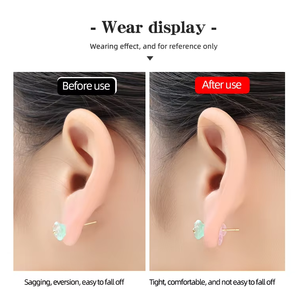 New Design Original Hypoallergenic Jewelry Findings Anti Drop Ear <strong>Locking</strong> Silicone <strong>Earring</strong> Stopper Acrylic Flower <strong>Earring</strong> <strong>Backs</strong> - Product Image 3