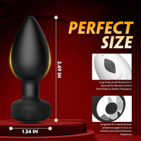 Jouets et jeux sexuels pour adultes, hommes et femmes, télécommande 10 fréquences de vibration, petit plug anal pour massage de la prostate féminine