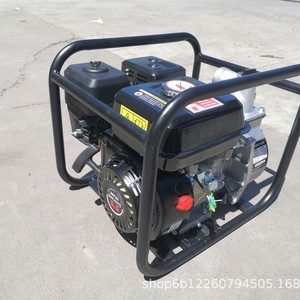 Pompe à eau auto-amorçante à essence 2 pouces, corps en aluminium, portable, pour irrigation agricole WP20 - Product Image 4