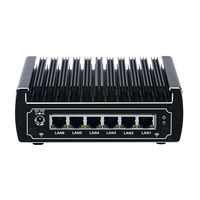 IWILL Ibox-501 N13 Tarjeta de Red de 6 Gigabit Ethernet, Firewall, Microappliance, Accesorios Linux