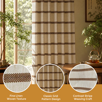 Rideaux Premium Fuyao S-Pleat à Mémoire de Forme en Tissu Fonctionnel Certifié SGS pour Chambre Principale et Villa de Luxe