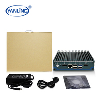 Precio de fábrica Alder Lake N100 Quad Core Mini PC 2,5G LAN Triple M.2 Ranuras DDR4 Fanless AI Firewall VPN Server NAS Case Stock