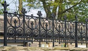 Prima Style européen en <span class=keywords><strong>fer</strong></span> <span class=keywords><strong>forgé</strong></span> escalier main courante intérieur balcon garde-corps <span class=keywords><strong>baie</strong></span> vitrée clôture maison couloir garde-corps - Product Image 3