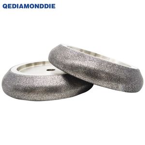 Muela abrasiva de afilado galvanizada CBN para hojas de sierra de cinta abrasivo de diamante con agente de unión de Metal para sierra de cinta CNC - Product Image 1