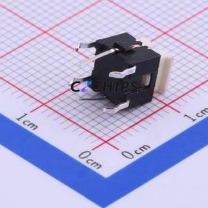 TSL061G72-250B Tactile Switch Through hole,6x6mm Switch Single Pole Single Throw Rectangle Button 2.5N Through Hole - Product Image 2