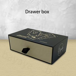 Carta de <span class=keywords><strong>Tarot</strong></span> de plástico resistente a los arañazos resistente al agua de alta calidad con diseño personalizado al por mayor con caja de cajón - Product Image 2