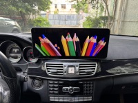 Pantalla de 14.6 Pulgadas para Auto con Carplay y Android Auto, Reproductor de DVD, Estéreo para Benz Clase E W212 2015-2016, Radio con Navegación