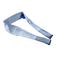 Profesyonel fabrika özel 1.5m 12cm gri Polyester dokuma Sling tipi 4T düz