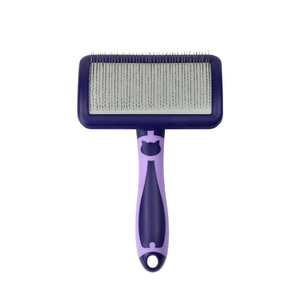 Brosse aspirante professionnelle en plastique pour le toilettage des chats – Éliminateur de poils et de saletés - Product Image 4