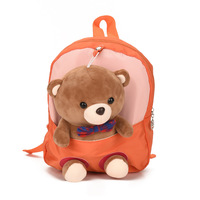 À la mode enfants cartable bébé dessin animé mignon en peluche Animal ours éléphant Koala fille poupée sac à dos maternelle sac à dos