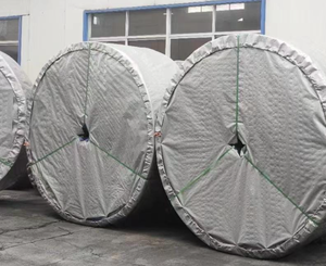 YUPHENG <span class=keywords><strong>EP160</strong></span> bersertifikat sistem konveyor sabuk pertanian 4ply 650mm 300 ℃ tahan panas jenis batu konveyor pemotongan sabuk - Product Image 1