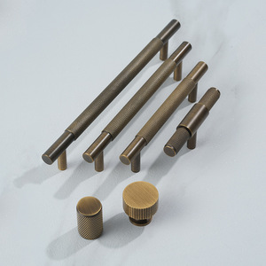 Bronze Vintage Solid Brass Knob Ancient Drawer Wardrobe <strong>Cabinet</strong> Pure <strong>Copper</strong> Gold Door <strong>Handle</strong> - Product Image 2