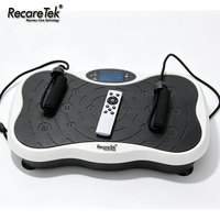 Plataforma Vibratoria RecareTek Mini, Máquina de Ejercicios con Vibración, Equipo de Fitness para Todo el Cuerpo, para Pérdida de Peso 4D