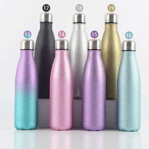 Custom 500ml Vacuum Insulated Stainless Steel Water Bottle Custom Logo <b>Double</b> <b>Wall</b> Cola Bottle BPA Free Leak-Proof 6-12 Hours - Product Image 4