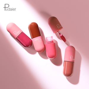 Pudaier ลิปกลอส18สีแบบมินิแคปซูลกันน้ำเนื้อลื่นติดทนนานลิปกลอสเครื่องสำอาง - Product Image 6