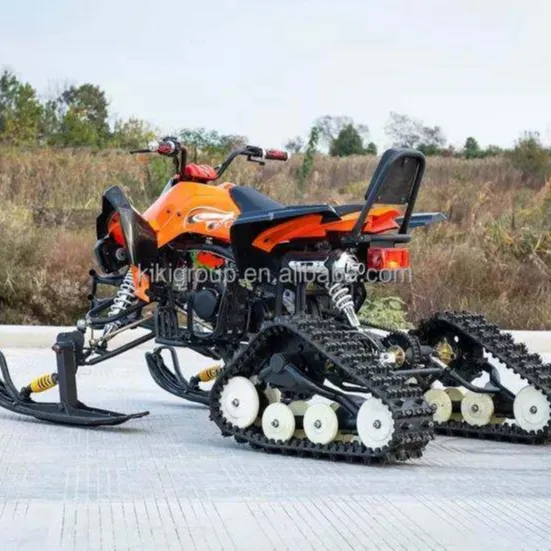 Professional supplier 150cc electric vehicle snow 50cc snowmobile remote snow racer