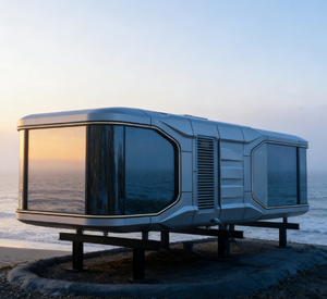 Casa Inteligente Tipo Cápsula Espacial Ziyu Ziyu Bibo, Casa Móvil Prefabricada con Control Inteligente por IA, Vida Futurista con Electrodomésticos Inteligentes 2 - Product Image 5