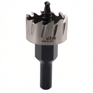 Scie cloche HSS Ttake 38 mm fabriquée en Italie pour le perçage du bois et du métal - Product Image 2