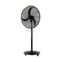 Ventilateur électrique sur roulettes, facile à déplacer, vente chaude, ventilateur sur pied industriel pour usage en usine