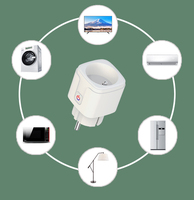 Module de surveillance d'énergie Tuya Zigbee 16A Esp-C3 Series, fabriqué en France (UE), avec écran, compatible Tasmota, pour réinitialisation et reflash du firmware, pour barre de prises intelligentes