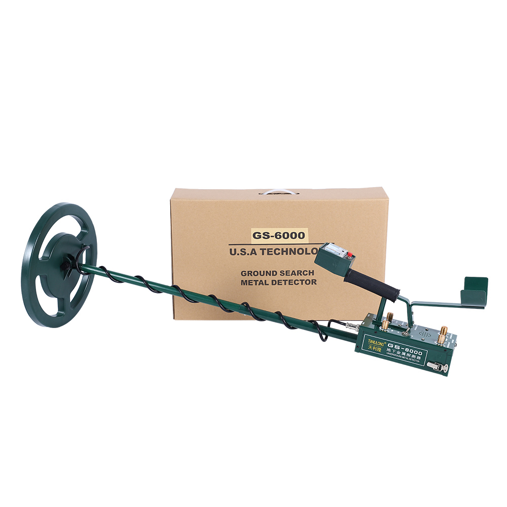 GS-6000 Mini Underground Metal Detector Treasure Finder with Headphone LED Screen