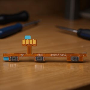 Cable flexible de botón de encendido y volumen para Redmi Note 8 Pro, pieza de repuesto con diseño de barra - Product Image 3