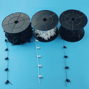 Rèm RUNNERS tàu sân bay chuỗi RUNNER cho S sóng rèm gợn gấp tàu lượn Móc con lăn S gấp Rèm theo dõi đường ray RUNNERS - Product Image 3