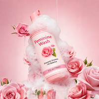 XINHEYU Mousse Nettoyante Intime Naturelle Yoni 150ml Rose pour la Santé Vaginale Équilibre du pH Éclaircissement & Fraîcheur