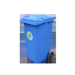 Hmtpc 240L Outdoor <b>Plastic</b> Trash Can With Lid And <b>Wheels</b> For Streets And Residential Areas - Product Image 3