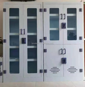 Gabinete de Almacenamiento de Ácidos Metálico de Diseño Moderno para Escuelas, Hospitales, Laboratorios de Física y Laboratorios - Product Image 2