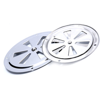 Ventilateur papillon Xiamen Sunshine Marine 304SS avec bouton latéral, débit d'air réglable, installation facile, accessoire pour bateau/yacht/kayak/embarcation