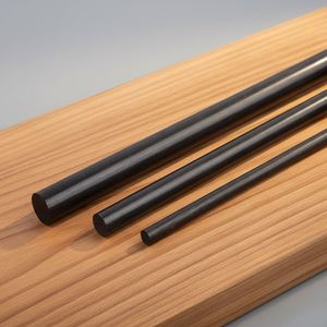 SHENYU Assortiment de tiges en feutre de carbone 3K, haute résistance, marque Juli, épaisseur 5 mm, dimensions 100 % personnalisables, usage industriel, 200C - Product Image 1