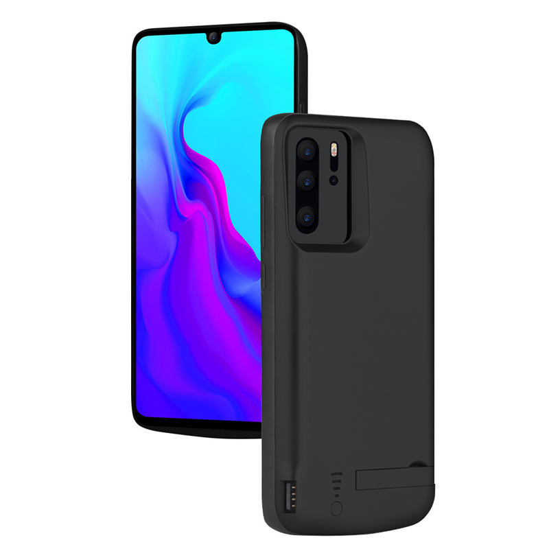 С держателем для мобильного телефона тонкий портативный чехол для портативного зарядного устройства 5000 мАч для Huawei P30 и P30pro чехол для портативного зарядного устройства