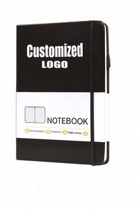 A5 Custom Business Notebook Planner PU Leather Hardcover <b>Journal</b> Agenda Diary Notepad PVC Promotional Stationery LOGO Printing - Product Image 5