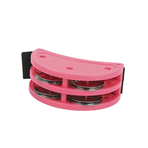 Vente en gros d'usine : <span class=keywords><strong>Tambourin</strong></span> de <span class=keywords><strong>pied</strong></span> multicolore, clochettes de cheville pour accompagnement de cajon et de guitare, performance scénique - Product Image 6
