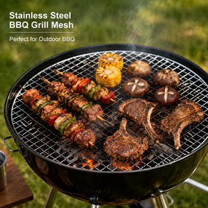 Griglia <span class=keywords><strong>per</strong></span> <span class=keywords><strong>Barbecue</strong></span> InBlossoms con Raffreddamento, <span class=keywords><strong>per</strong></span> Esterni, con Gambe Stabili, Costruzione in Acciaio Inossidabile Resistente, Diametro 11 Pollici - Product Image 6