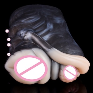 Double Hole Giraffe Inspired Masturbation Cup Fantasy Sex <b>Toy</b> for Adult <b>Men</b> - Product Image 3
