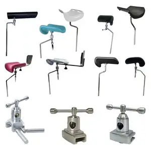 Accessoires de lit d'hôpital en gros et au détail table d'opération pièces fixes support de jambe et ainsi de suite accessoires de mobilier d'hôpital