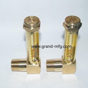 <strong>Flange</strong> Fused Sight Glass Nickel <strong>Plated</strong> with Natural Glass for Refrigeration Equipments - Product Image 3