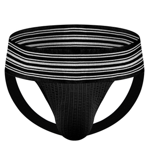 Mens jockstrap sexy đồ lót Breathable dệt kim <span class=keywords><strong>g</strong></span>ấu jockstrap người đàn ông sexy đồ lót thongs gay mở trở lại đồ lót cho nam giới - Product Image 5
